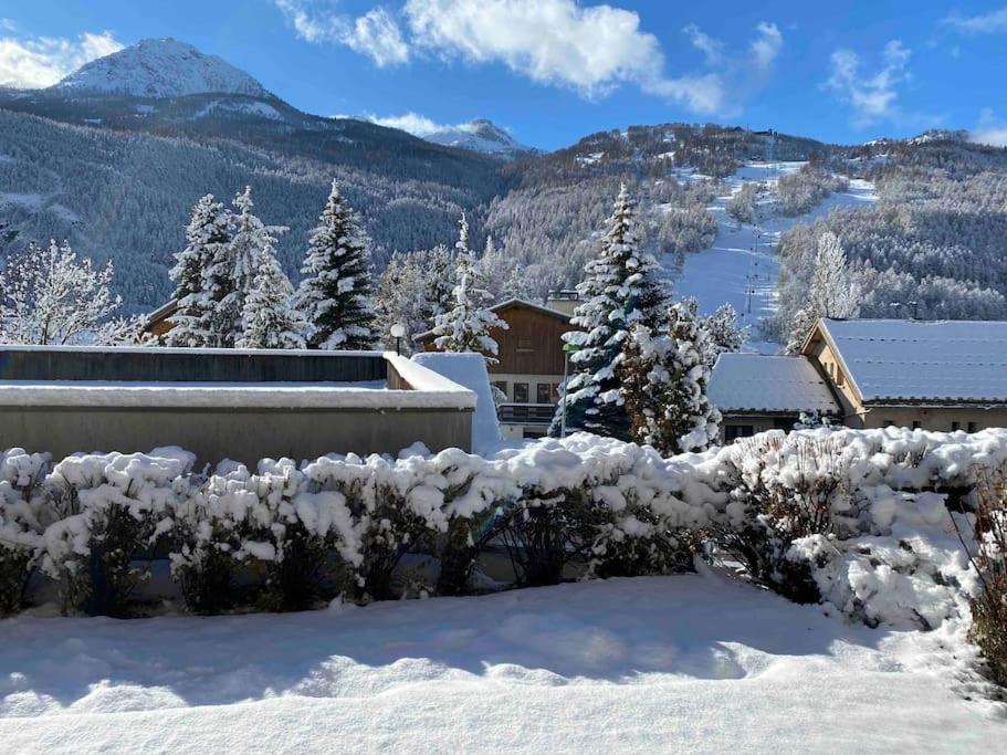 Appartement 4 Pers Grande Terrasse Vue Pistes Ski Сен-Шафре Екстериор снимка